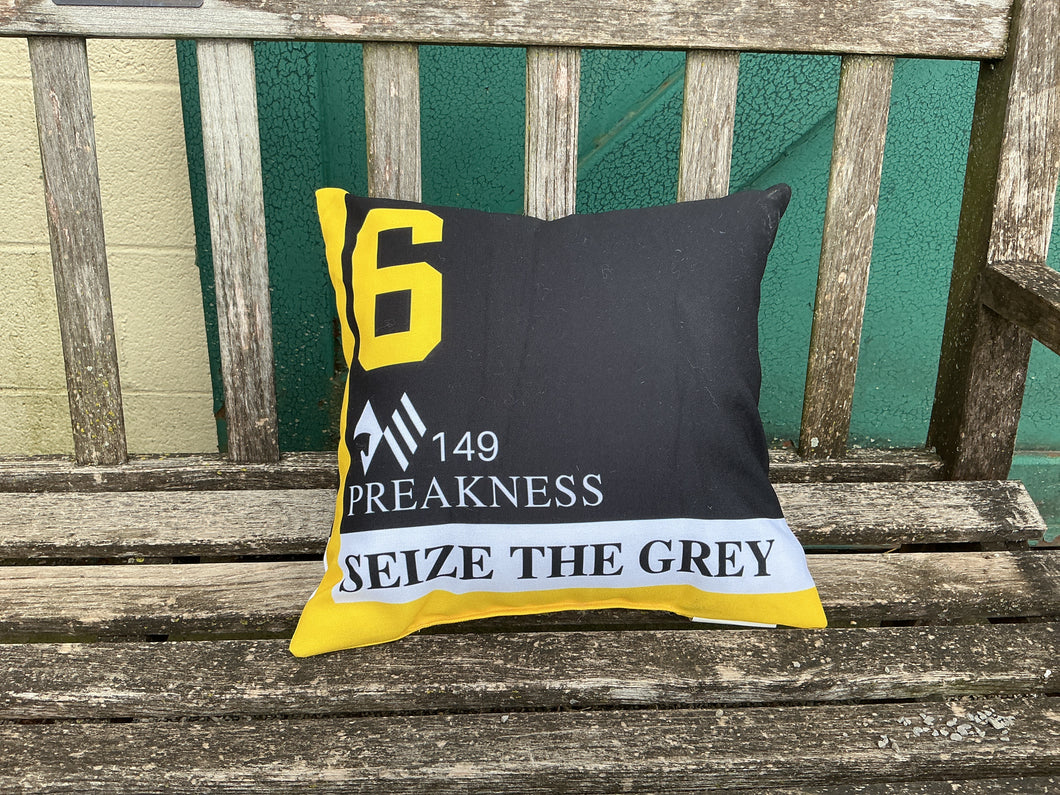 Seize The Grey Pillow
